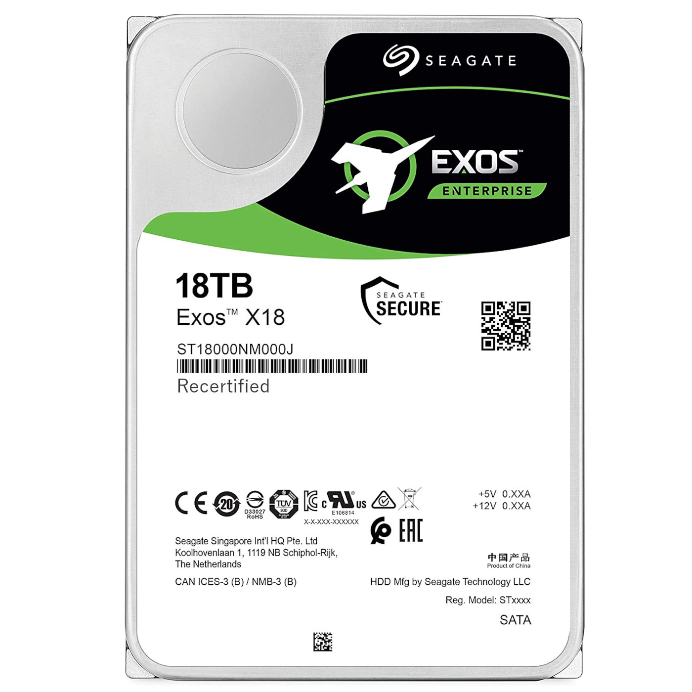 楽天市場】Seagate Exos X18 内蔵ハードディスク HDD 大容量 SATA 512E