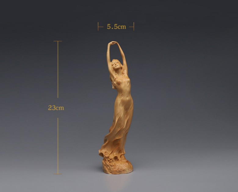 楽天市場】品質保証 【極上の木彫】 美少女 ◇美女◇女神◇玄関置物