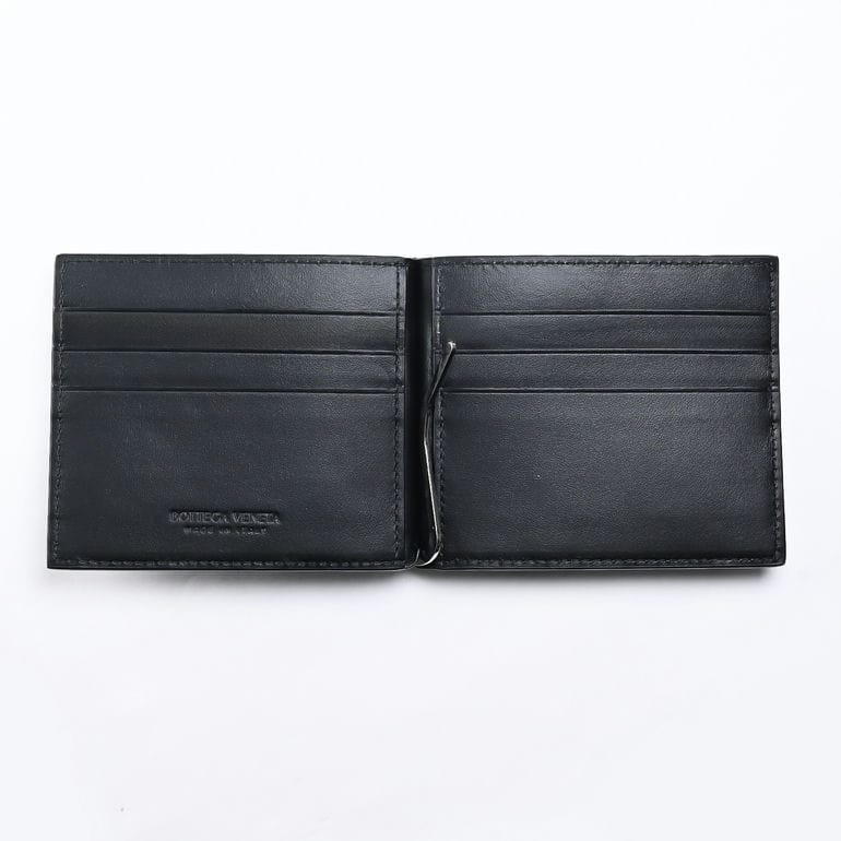 楽天市場】ボッテガヴェネタ BOTTEGA VENETA マネークリップ付き 二