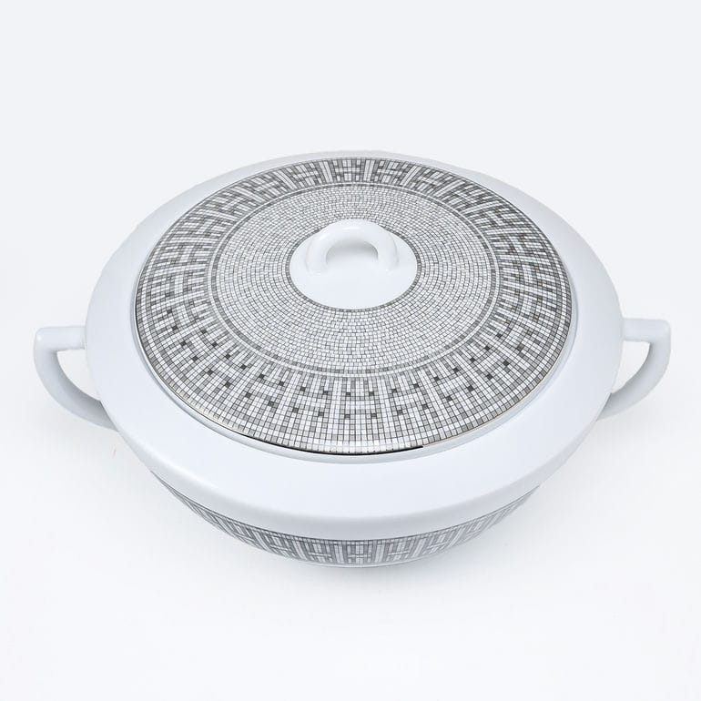 楽天市場】エルメス HERMES モザイク ヴァンキャトル プラチナ スープ