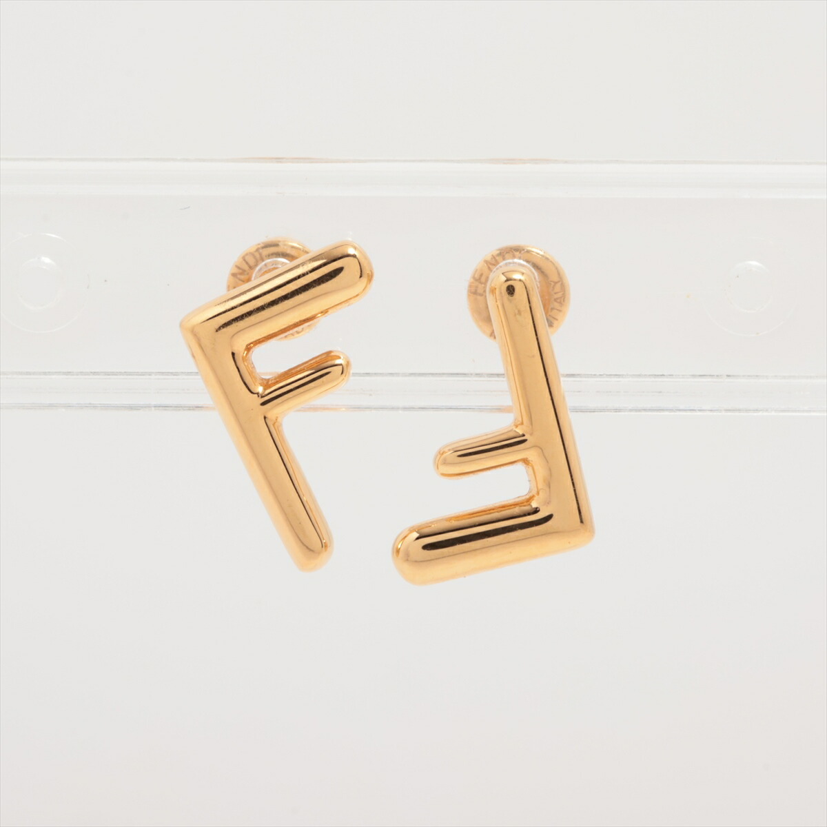 FENDI ピアス ゴールド 両耳 箱なし 【中古】 最終値下げ‼️ FENDI