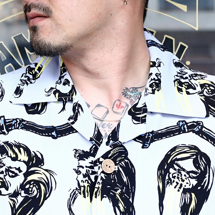 楽天市場】WEIRDO ウィアード / 「VOODOO HEAD - S/S SHIRTS / PURPLE