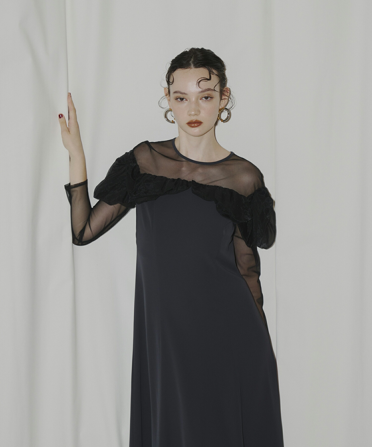 楽天市場】【公式】 ANDRESD アンドレスド 【 frills flare dress