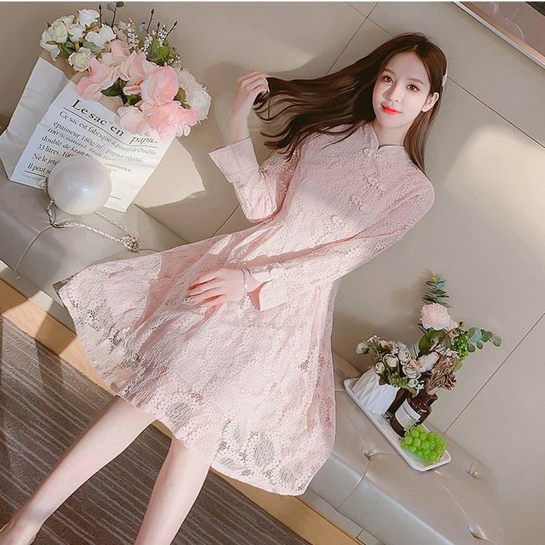 楽天市場】ワンピース レディース 送料無料 個性的 長袖 スタンド