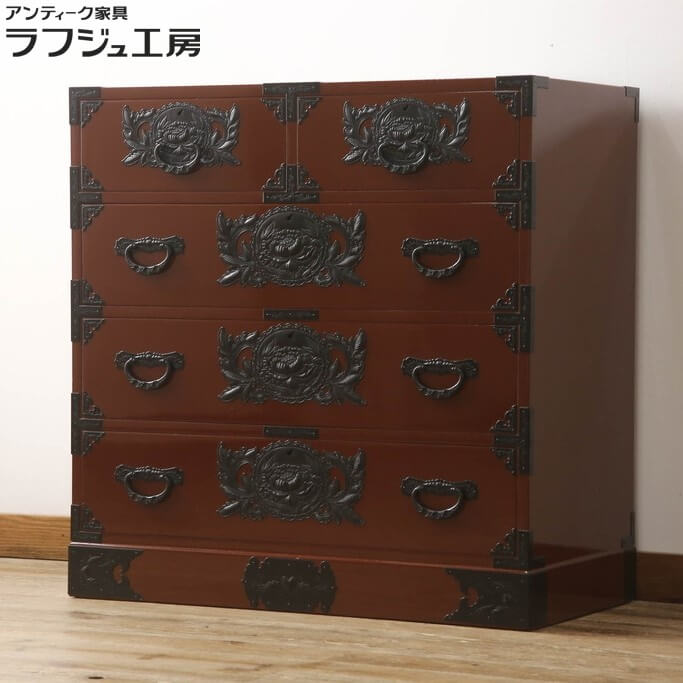 楽天市場】【中古】 仙台民芸箪笥 整理箪笥 仙台箪笥 欅産業製 収納