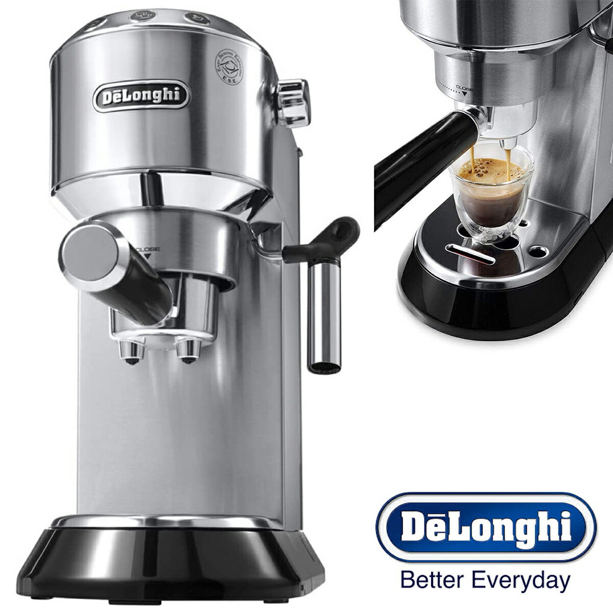 楽天市場】デロンギ EC680M エスプレッソ カプチーノメーカー 1L