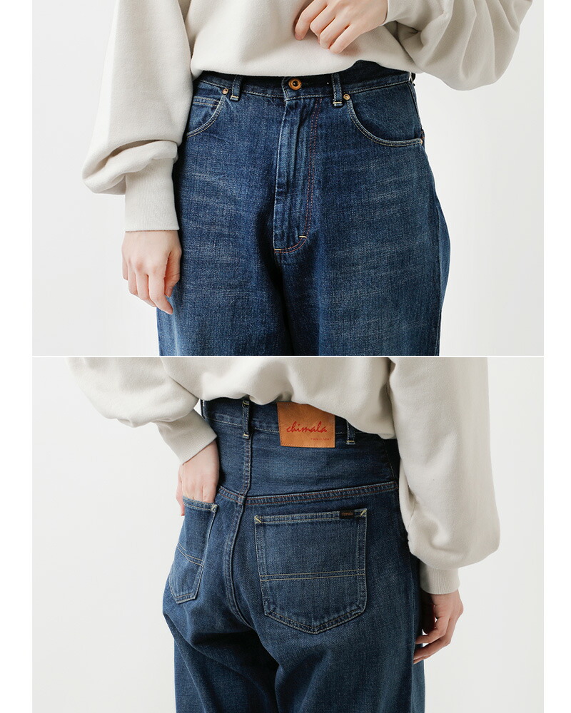 楽天市場】chimala チマラ 13oz セルビッチ デニム ランチ パンツ cs37