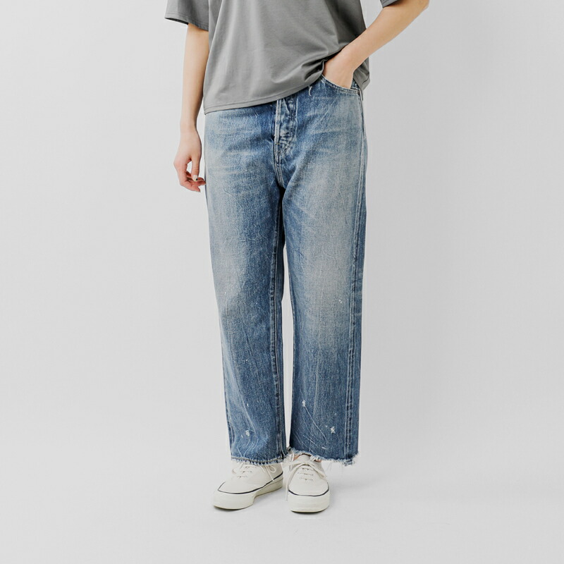 楽天市場】chimala チマラ セルビッチ デニム ワイド テーパード