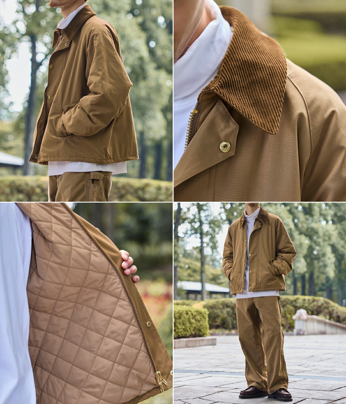 楽天市場】[送料無料]Barbour : 別注 TRANSPORT QUILT LINING / 全3色