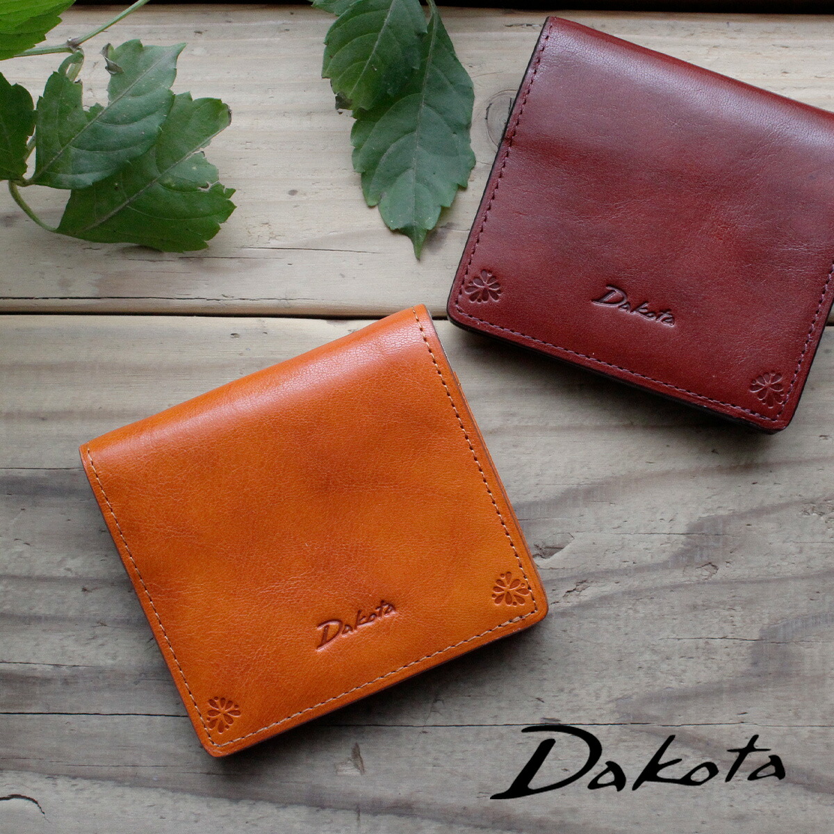 楽天市場】二つ折り財布 薄い ダコタ Dakota バンビーナ コンパクト