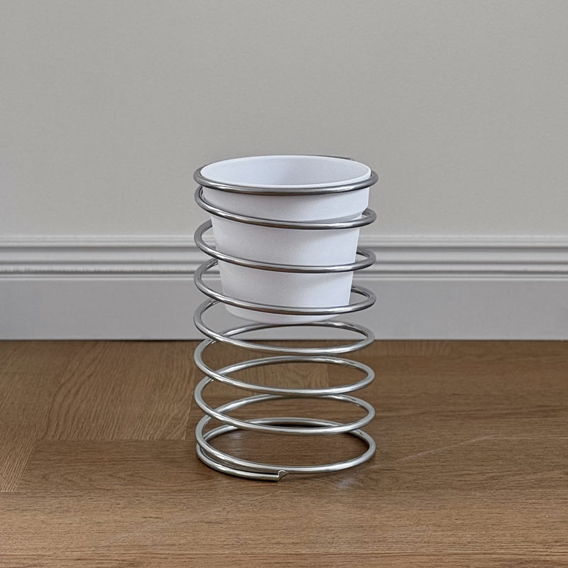 楽天市場】ポット付き シルバースプリングポットスタンド 5号【ART OF