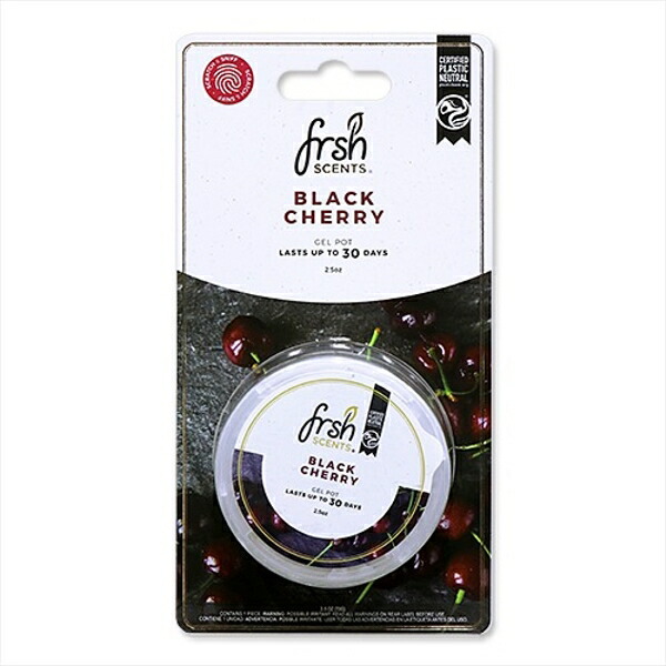 楽天市場】フレッシュ センツ ゲル ポット 2.5oz ブラック チェリー