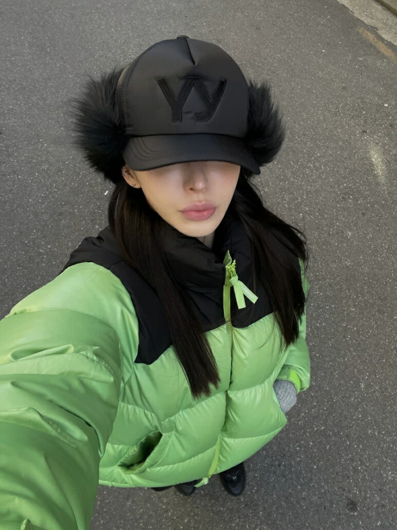 楽天市場】[Open Yy]（オープンワイワイ） Faux Fur Earflap Cap Black