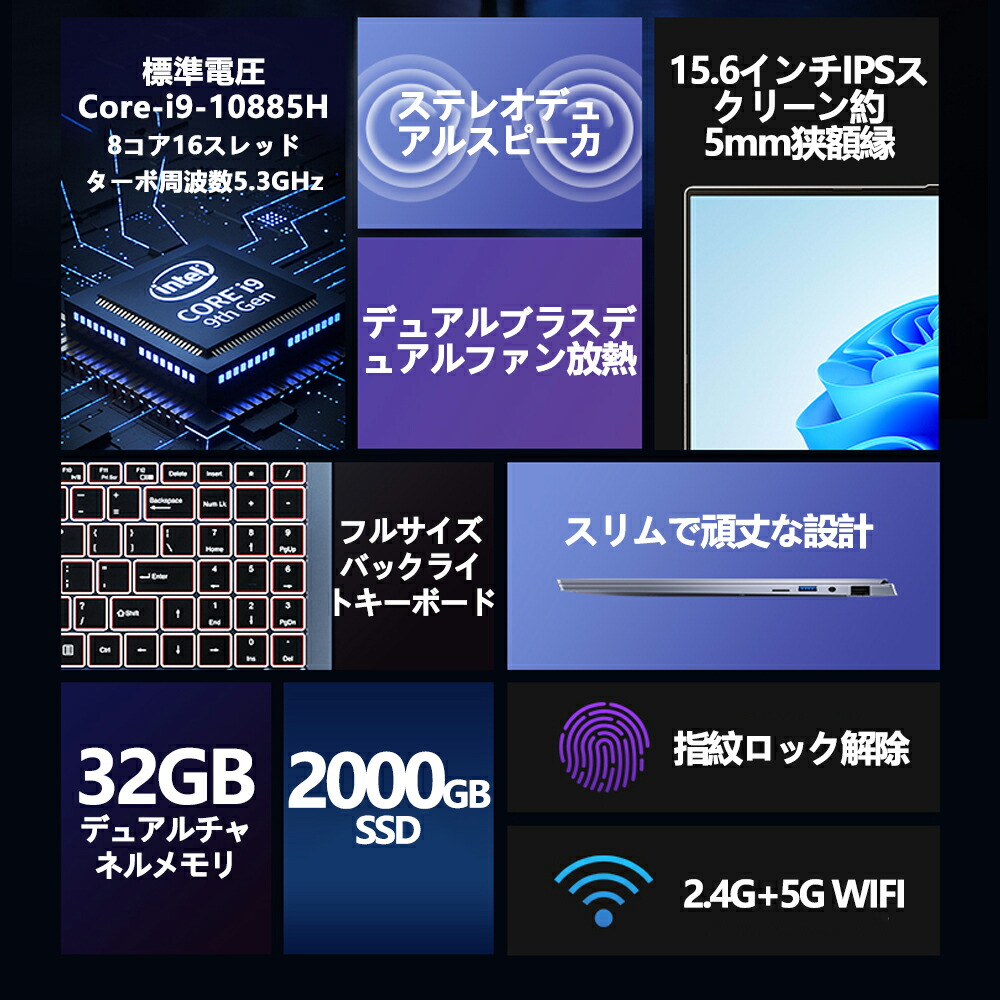 楽天市場】ノートパソコン office付き 初期設定済み Windows11 新品 高