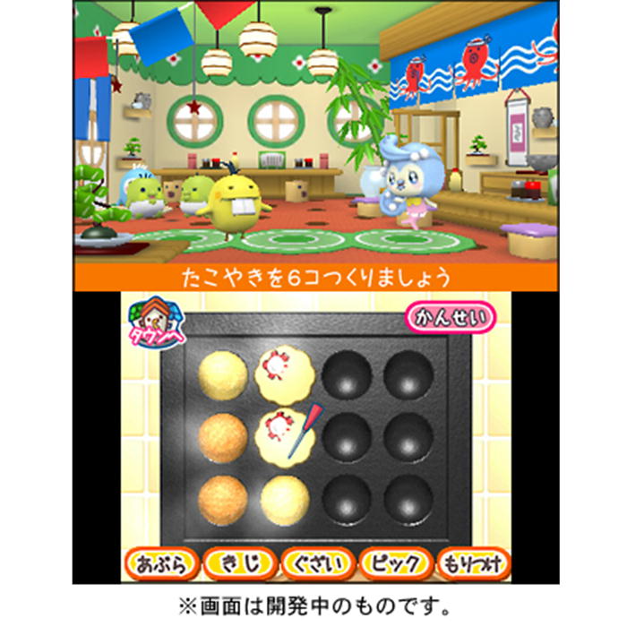 動作良好、美品］3DS・DSソフト たまごっちプチプチおみせっち 4本