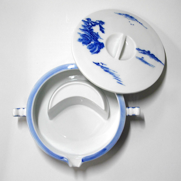 楽天市場】陶器墨池 山水【大】筆洗 筆置き 書道 道具 : 書道用品の