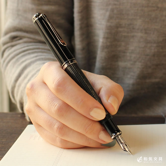 楽天市場】名入れ 無料 ペリカン Pelikan スーベレーンM405 ブラック