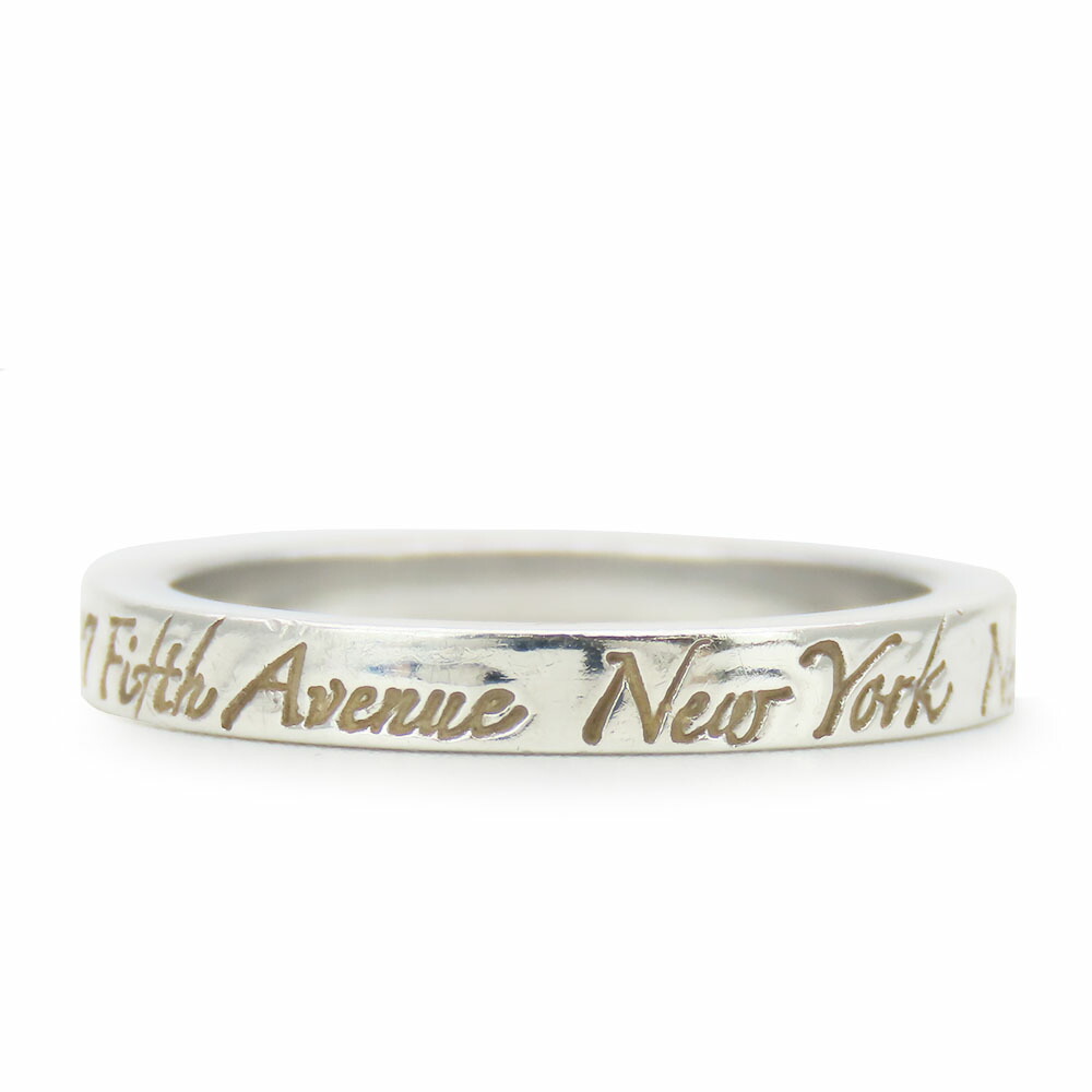 楽天市場】【中古】 ティファニー リング・指輪 ノーツナローリング