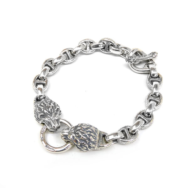 楽天市場】ビルウォールレザー ブレスレット ライオンの通販