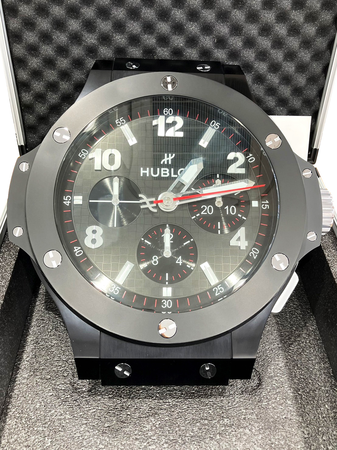 楽天市場】【新品未使用】 ウブロ HUBLOT ビッグバン オールブラック