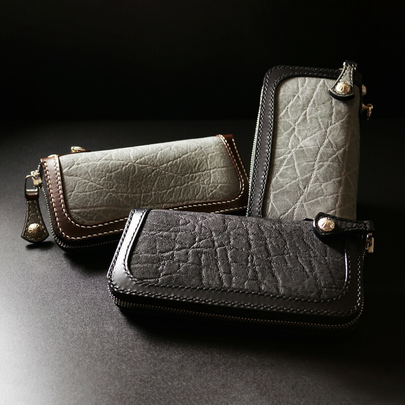 楽天市場】ラウンドジップウォレット エレファントラウンドファスナー