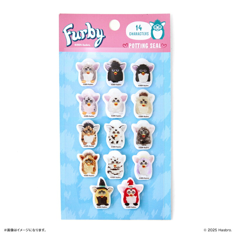楽天市場】ファービー グッズ 通販 furby シール キャラクター