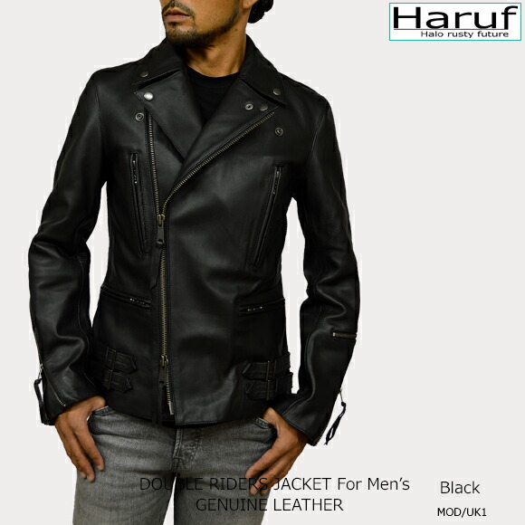 楽天市場】ダブルライダースジャケット レザージャケット 革ジャン