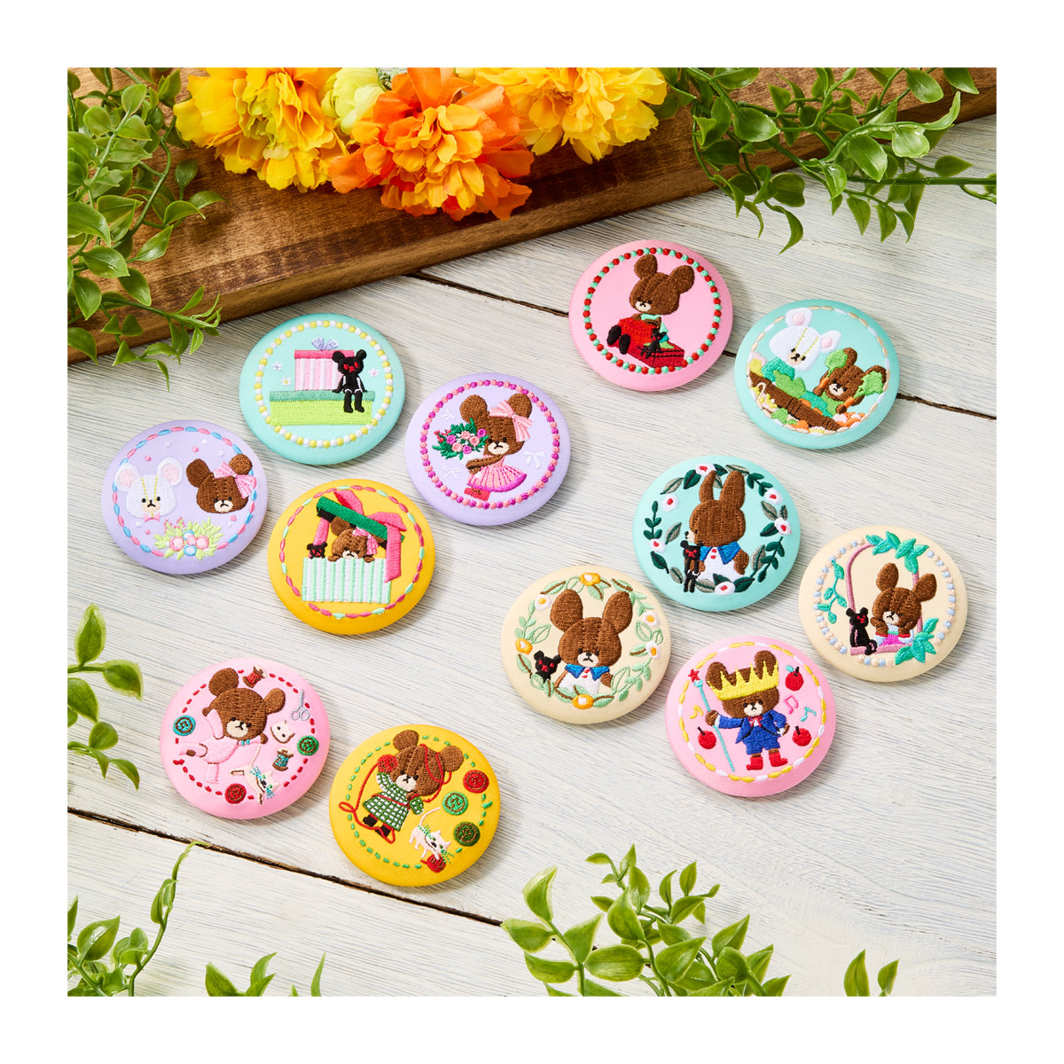 楽天市場】【2025年9月発売 予約商品】【BOX】くまのがっこう 刺繍缶