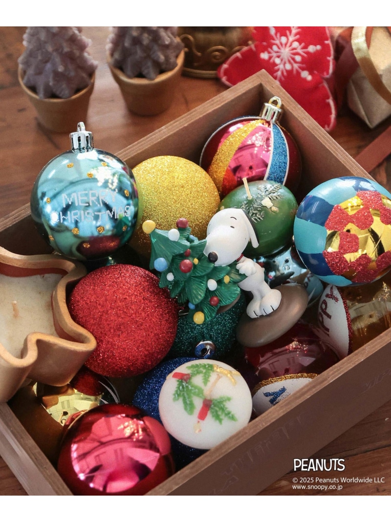 楽天市場】【PEANUTS×BAYFLOW】オブジェ☆2025X'mas☆ BAYFLOW