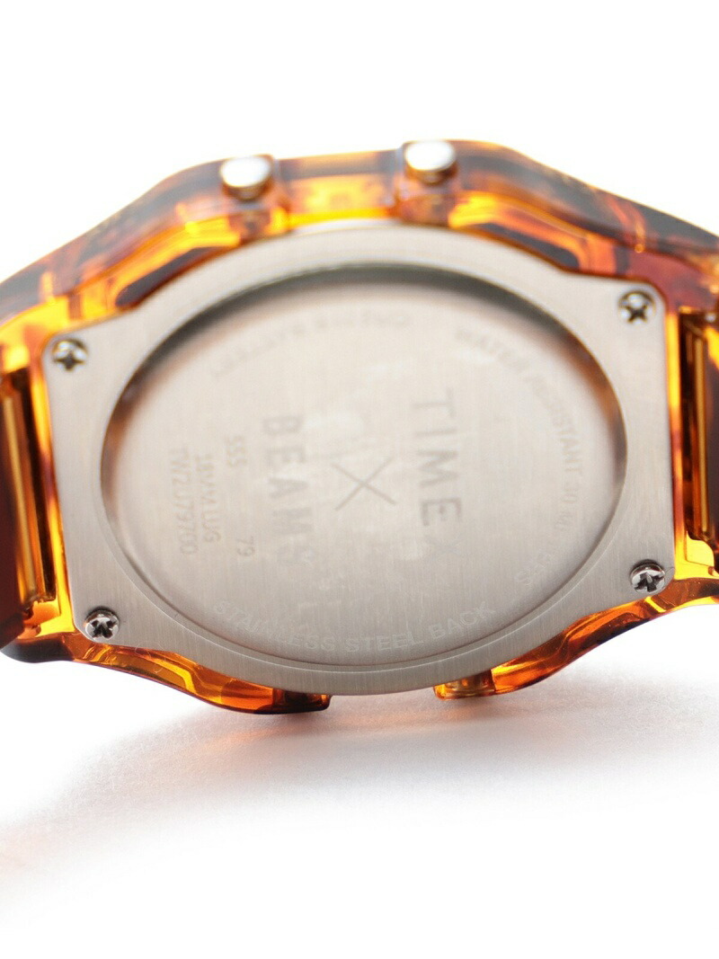 楽天市場】TIMEX × BEAMS / 別注 Classics Digital ”Tortoise shell