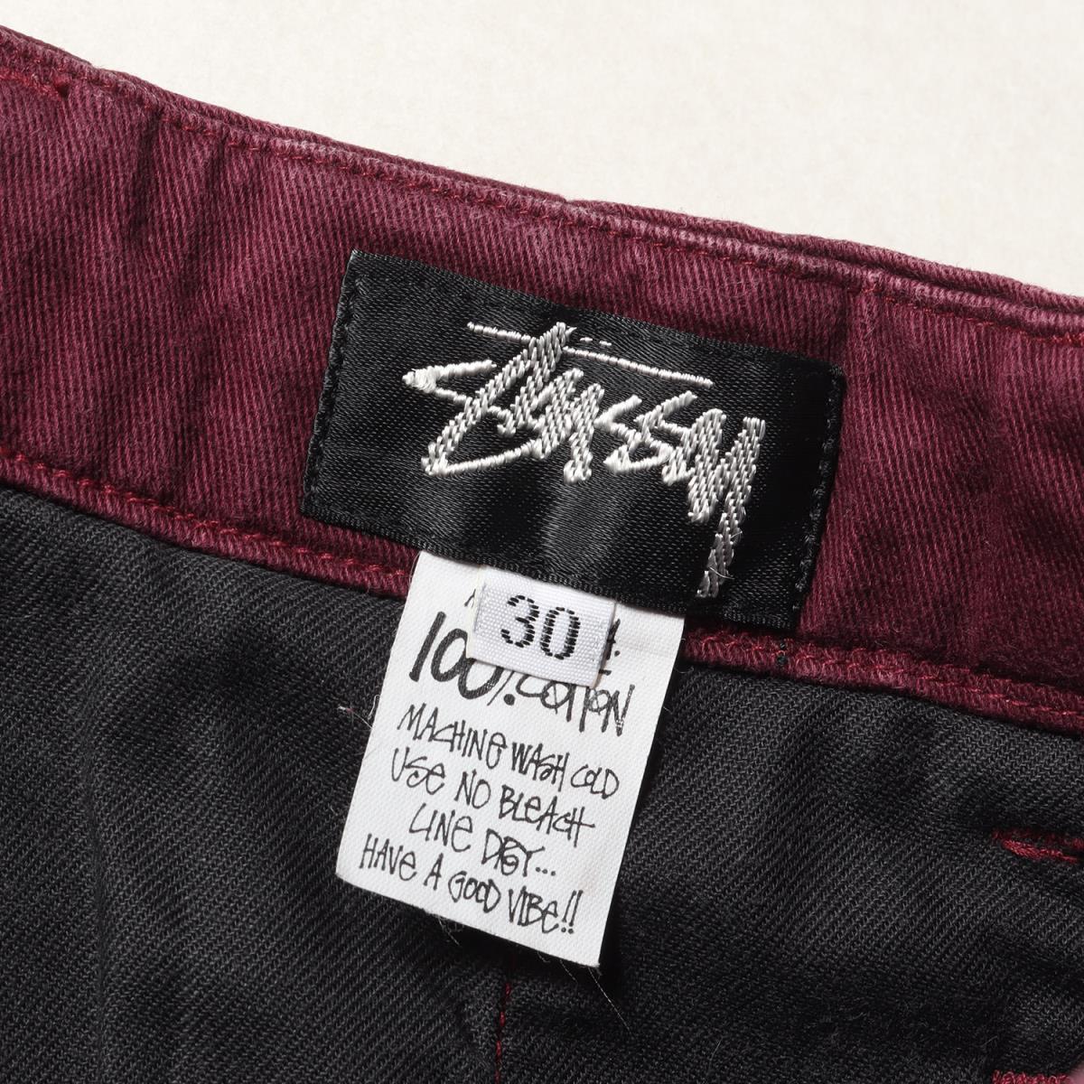 楽天市場】STUSSY ステューシー パンツ サイズ:30 80s OLD STUSSY 黒