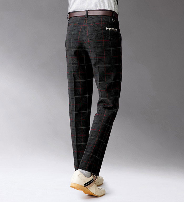 楽天市場】パンツ 【2本組】＜ダンロップ・リファインド＞チェック柄