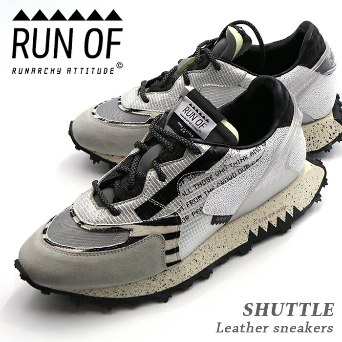 楽天市場】RUN OF ランオブ 数量限定ランニングスニーカー SHUTTLE
