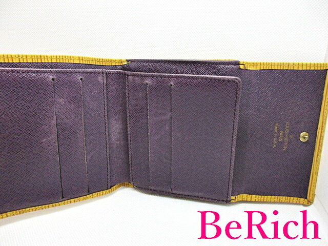 楽天市場】ルイ ヴィトン LOUIS VUITTON Wホック 三つ折り財布 エピ