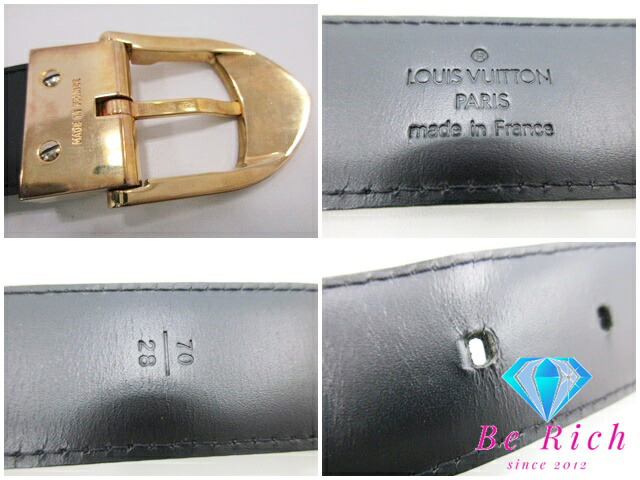 楽天市場】ルイ ヴィトン LOUIS VUITTON ベルト エピ サンチュール