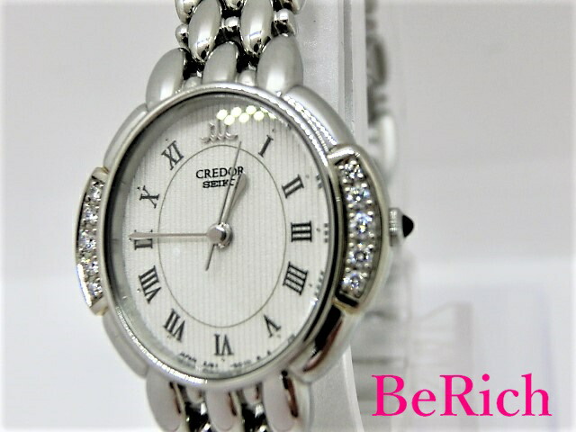 楽天市場】美品 セイコー クレドール 2J81-5010 ダイヤベゼル K18WG/SS