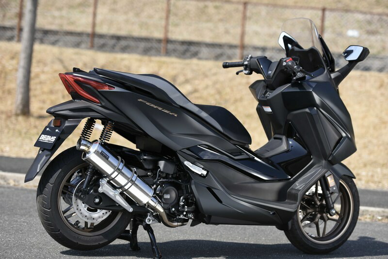 楽天市場】フォルツァ（FORZA）8BK-MF17 R-EVO マフラー ステンレス