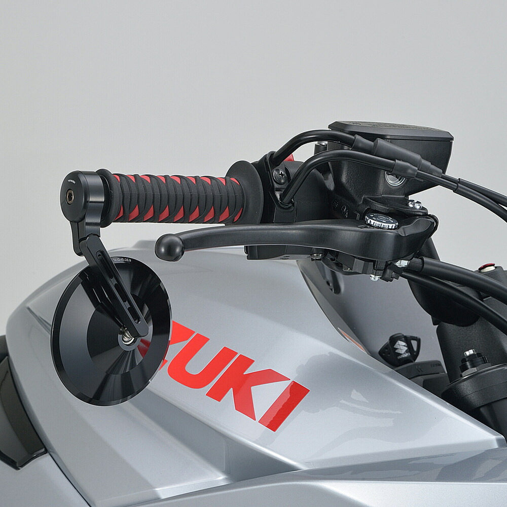 楽天市場】HIGHSIDER バーエンドミラー モンタナ2 ブラック（1本販売