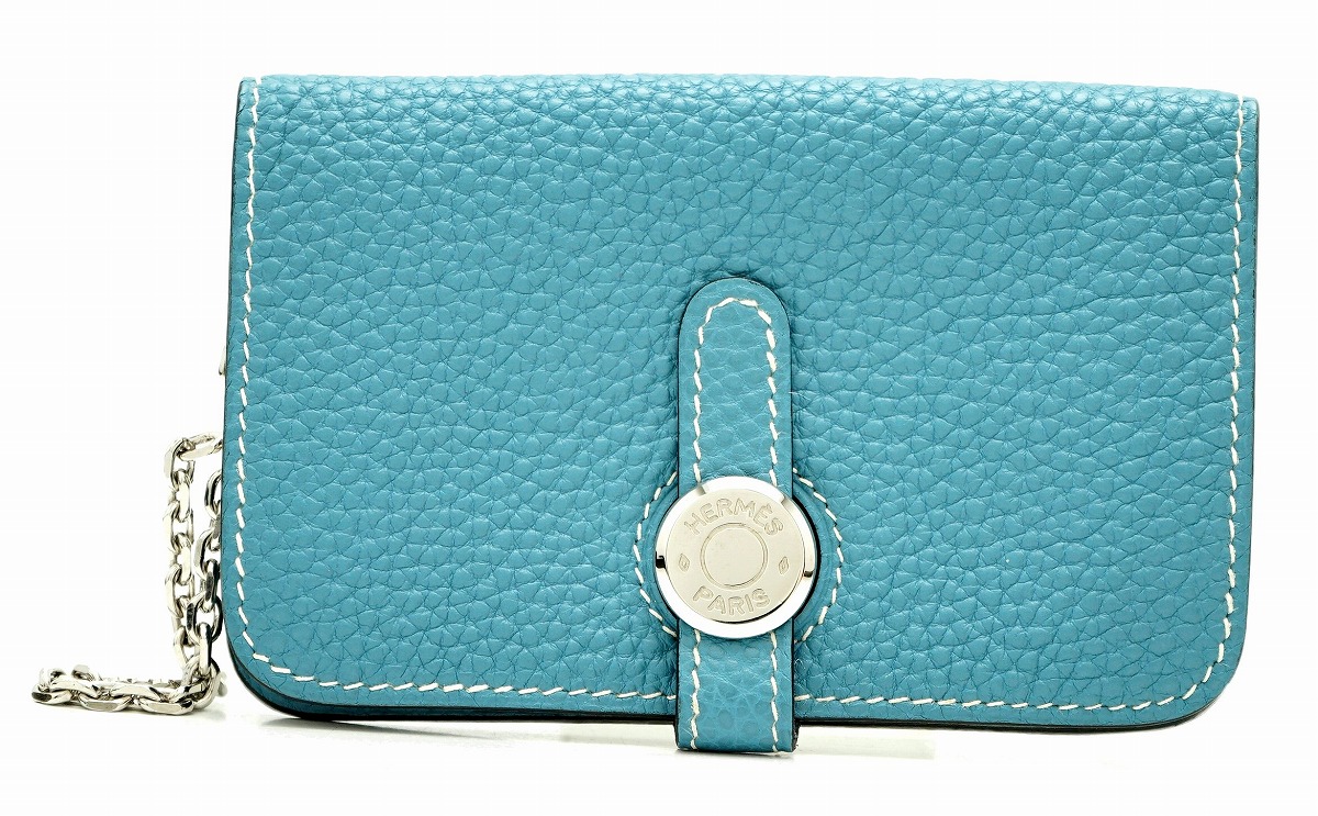 楽天市場】【財布】HERMES エルメス ドゴン チェーン付 コインケース