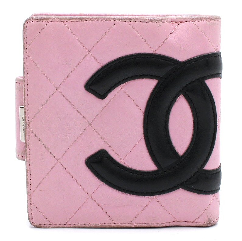 楽天市場】【財布】CHANEL シャネル カンボンライン がま口財布 ガマ口