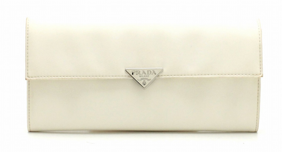 楽天市場】【財布】PRADA プラダ 2つ折長財布 TESSUTO ENAMEL ナイロン