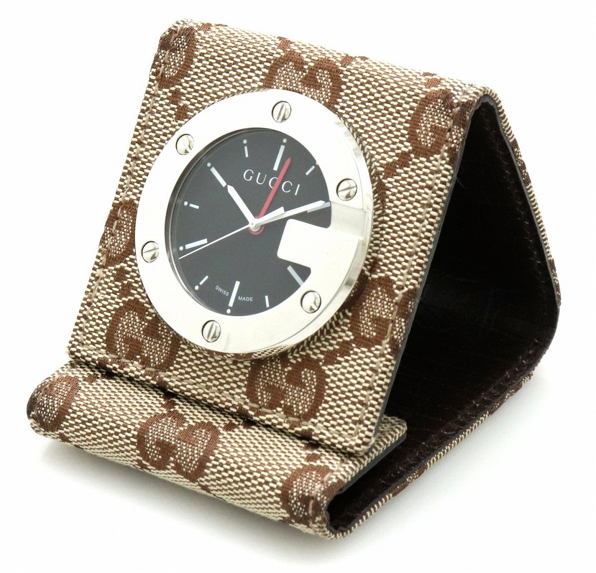 楽天市場】GUCCI グッチ ブラック文字盤 GGキャンバス SS トラベル