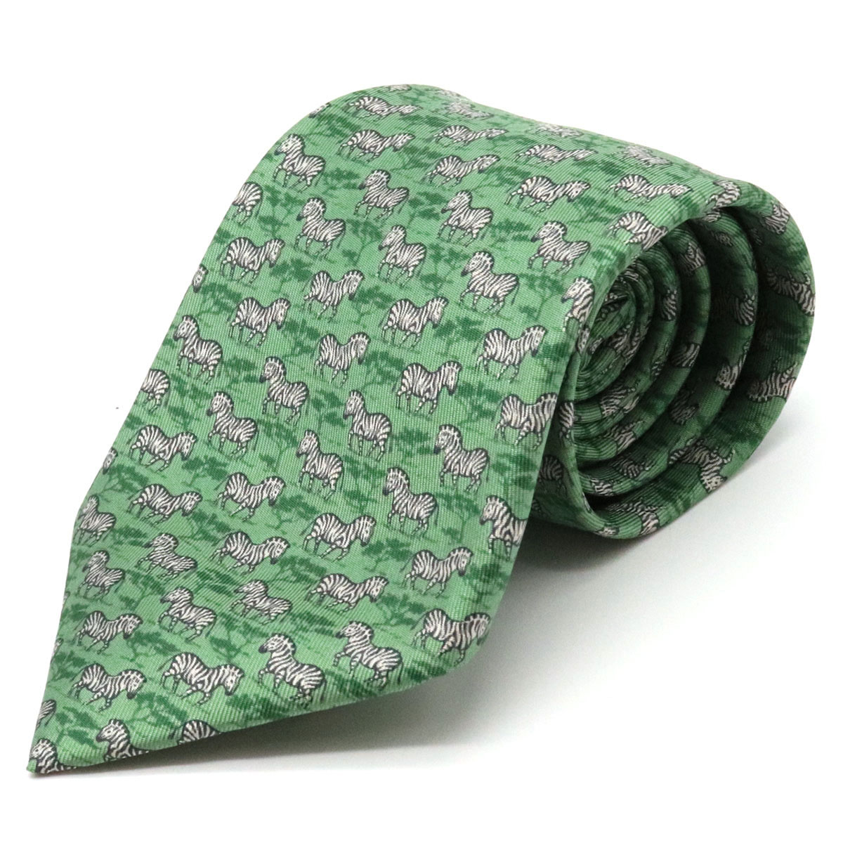 楽天市場】【アパレル】HERMES エルメス ネクタイ ゼブラ シマウマ