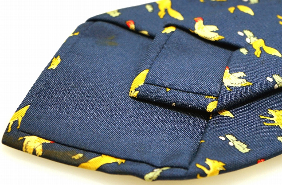 楽天市場】【アパレル】HERMES エルメス ネクタイ シルク100% 狐