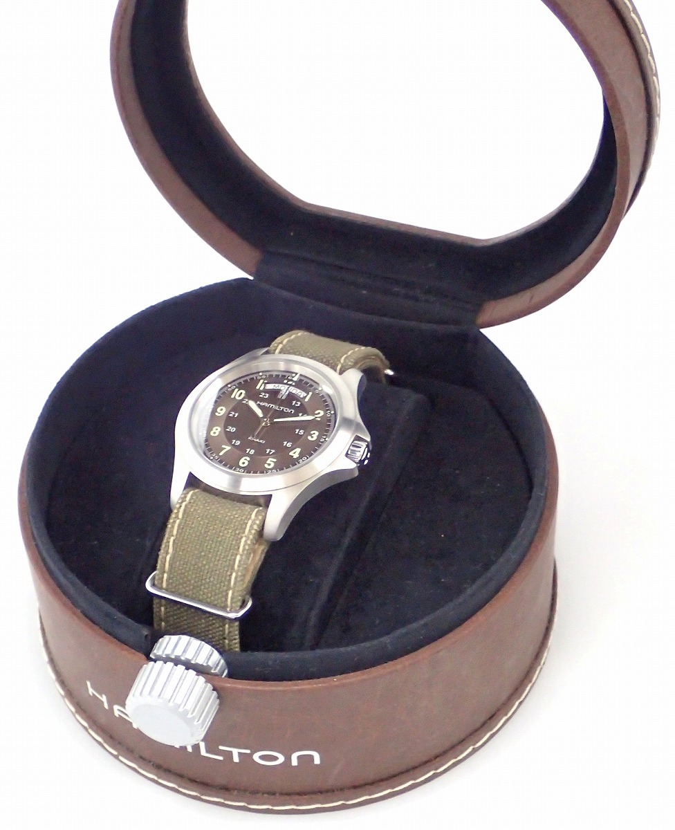 楽天市場】【ウォッチ】HAMILTON ハミルトン カーキ キング デイデイト