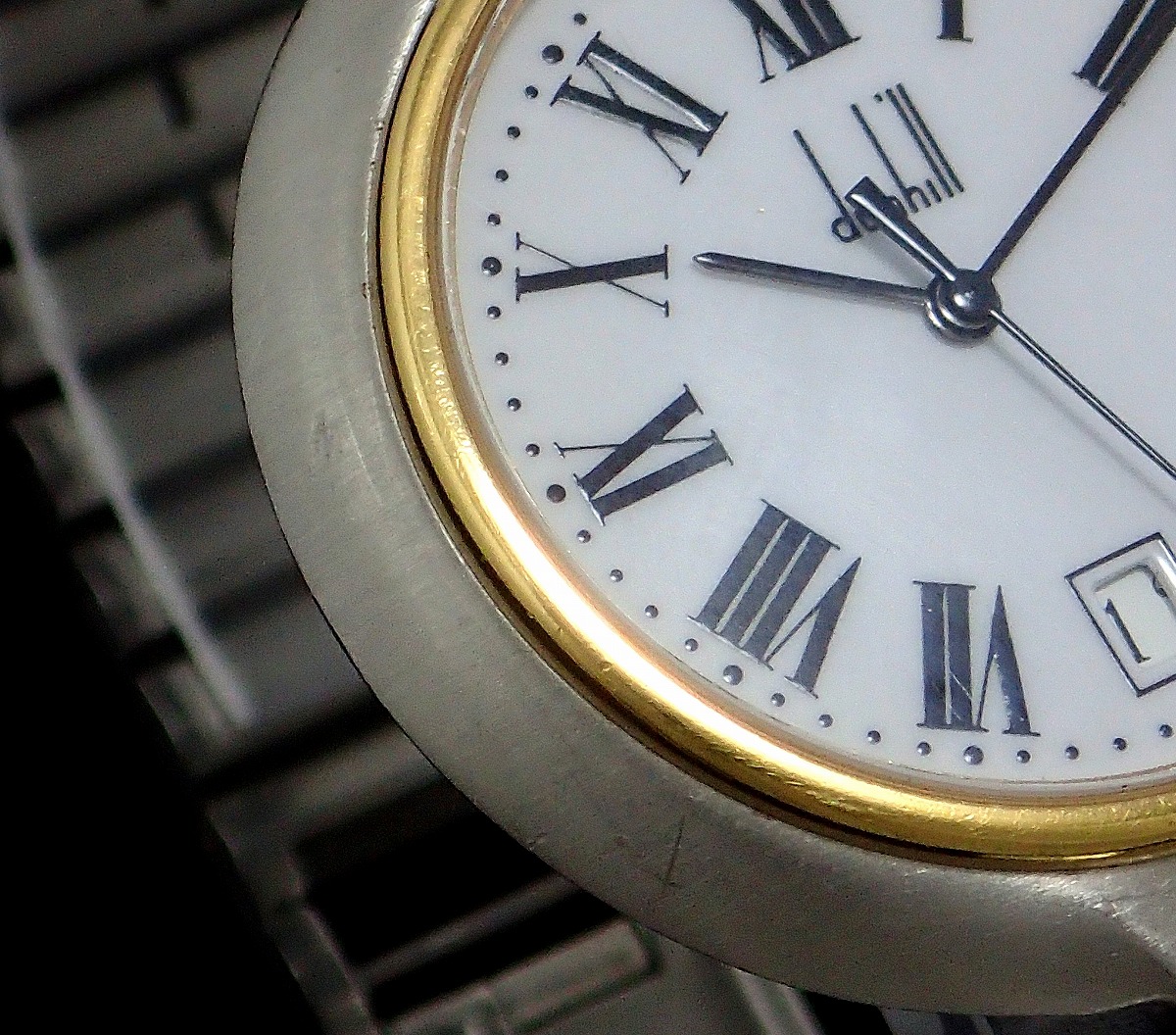 楽天市場】【ウォッチ】dunhill ダンヒル ミレニアム デイト ホワイト