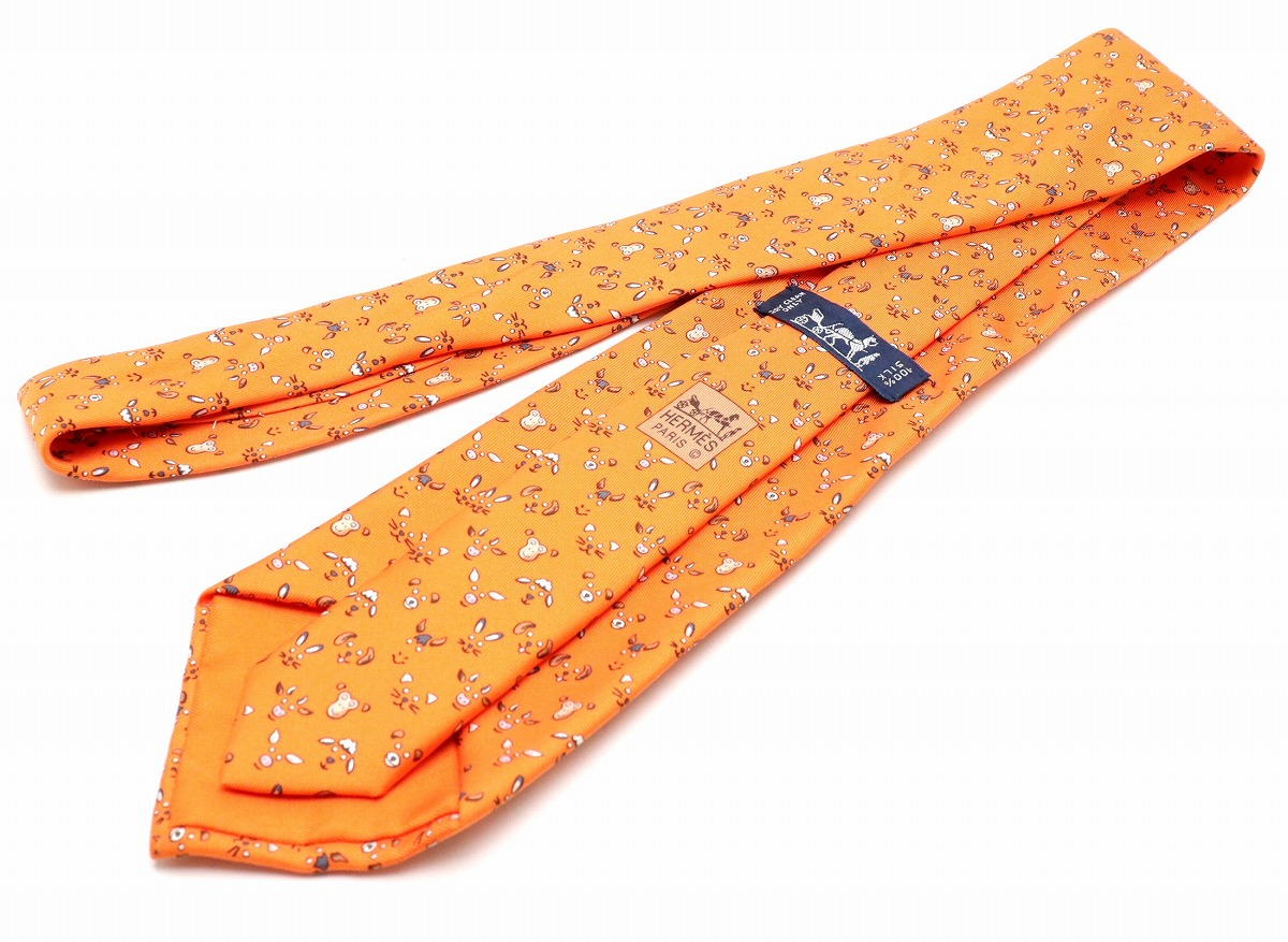 楽天市場】【アパレル】HERMES エルメス ネクタイ アニマル 動物