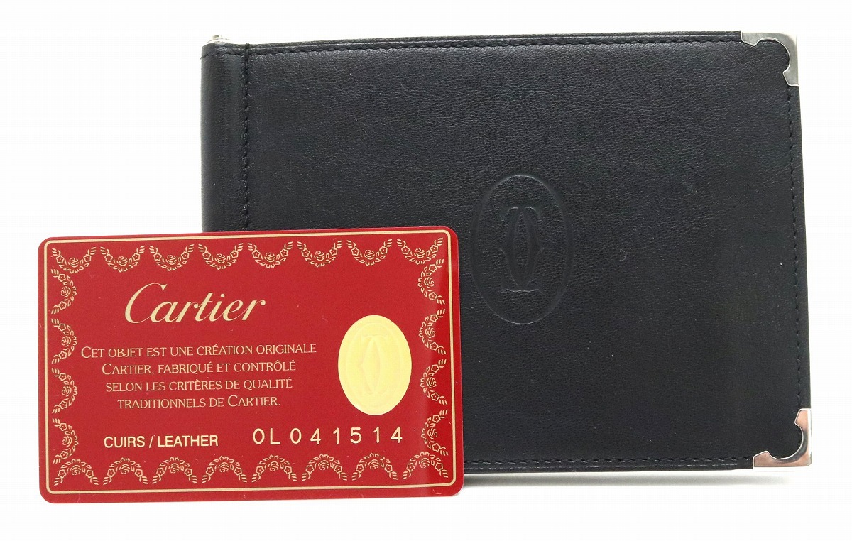 楽天市場】【財布】Cartier カルティエ マスト ドゥ カルティエ