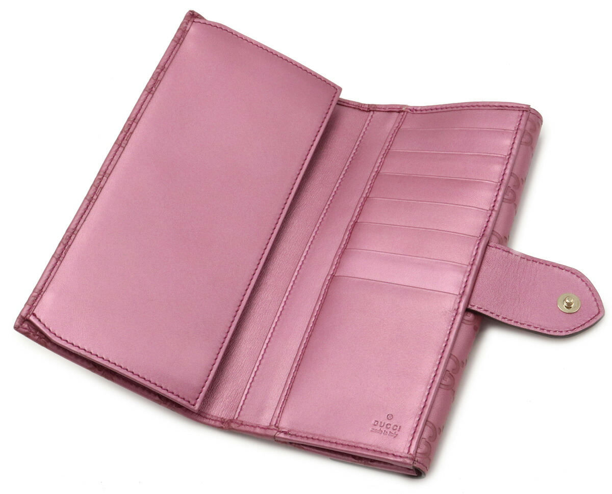 楽天市場】【財布】GUCCI グッチ グッチシマ ハート 2つ折長財布 二