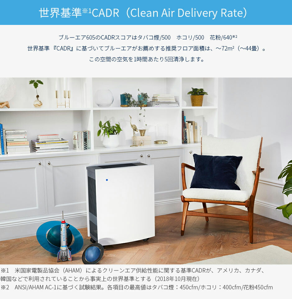 楽天市場】空気清浄機 ブルーエア Blueair 605【アウトレット】花粉